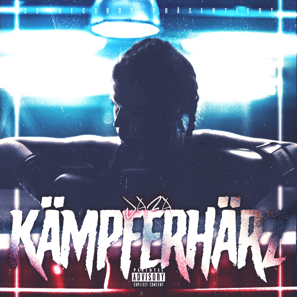 Kämpferhärz – Single-Artwork für Jaza, gestaltet von Alain Knecht