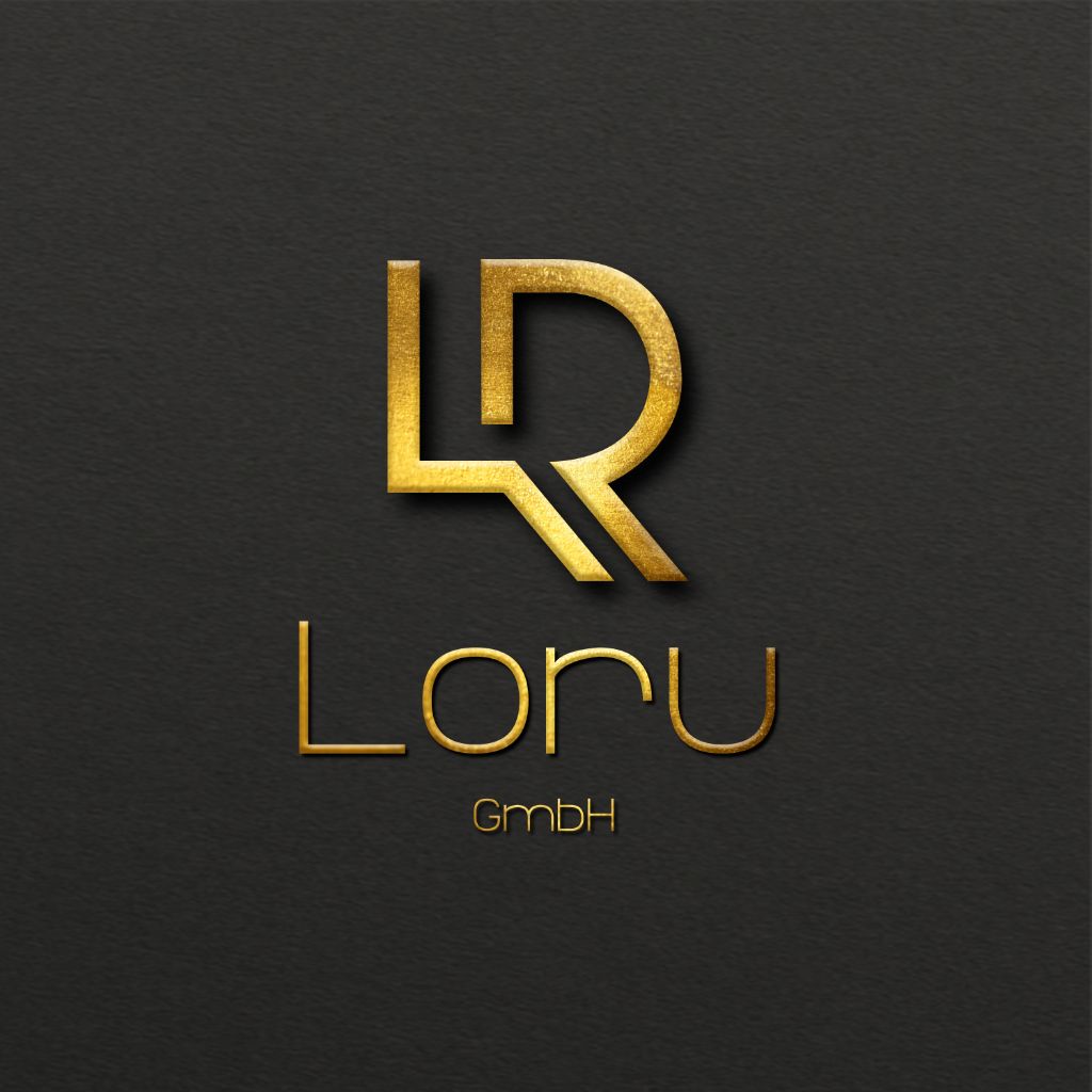 LoRu GmbH – Firmenlogo für die Finanzberatungsfirma, gestaltet von Alain Knecht